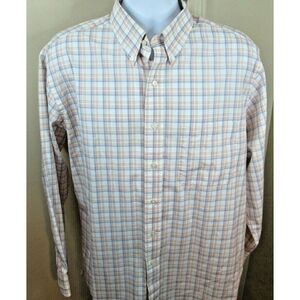 Men's Large Jos. A. Bank‎ Traveler's Collection Long Sleeve Button Down Shirt